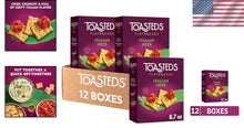 Load image into Gallery viewer, Versatile Italian Herb Flatbreads - Ideal for Dips, Cheese &amp; More - 12 Pack