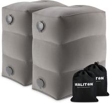 Load image into Gallery viewer, Portable Kids Airplane Bed and Adult Footrest - Inflatable, Lightweight Design