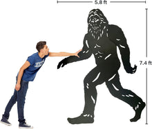 Load image into Gallery viewer, 7.4ft Bigfoot Metal Outdoor Decor - Life Size Sasquatch Garden Statue