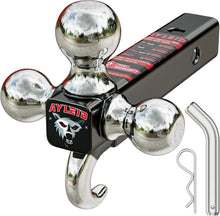 Load image into Gallery viewer, Durable Powder Coated Tri-Ball Hitch with 12000 LBS Capacity &amp; Lifetime Warranty