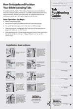 Load image into Gallery viewer, Large Print 96 Tabs with Gold Edge for Quick Bible Reference &amp; Easy Navigation