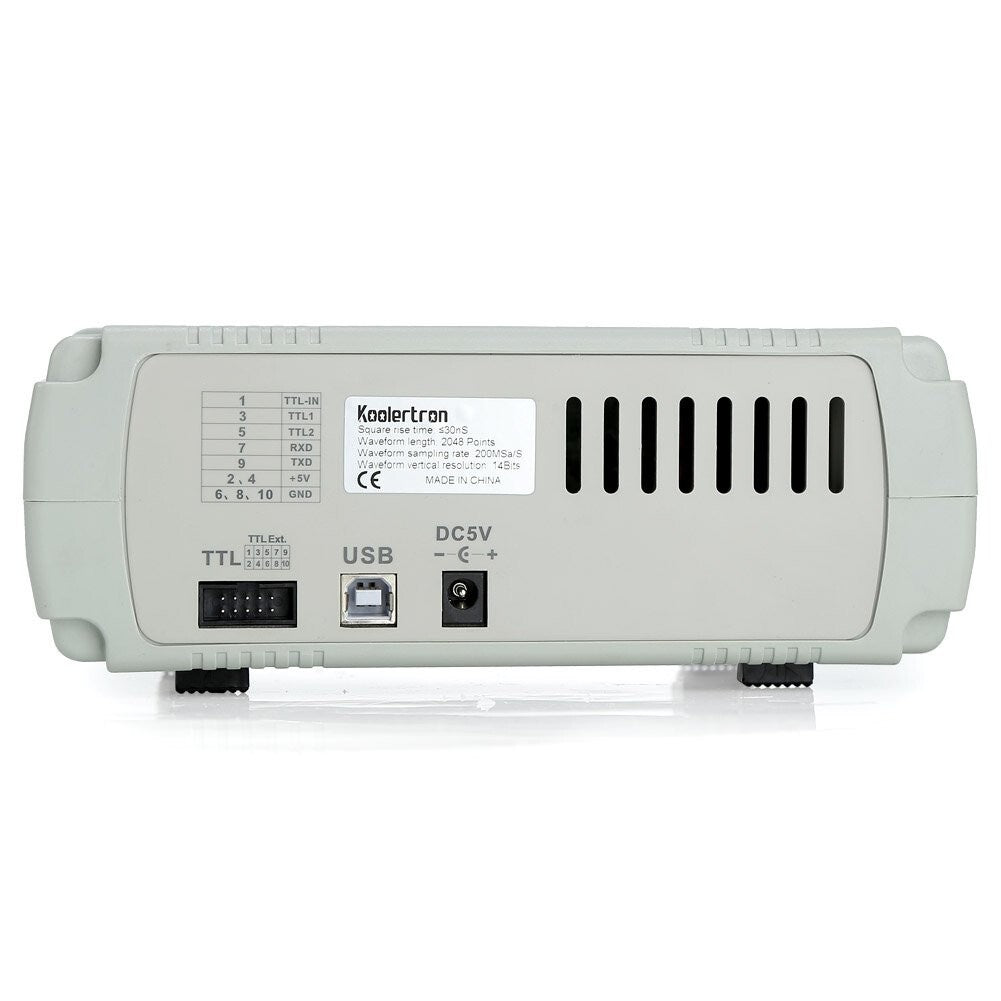 200MSa/s Arbitrary Waveform Generator with Frequency Meter – 99 User Settings