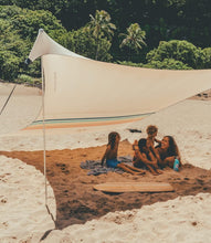 Load image into Gallery viewer, Compact 7ft Tall Beach Tent - Easy Carry &amp; Water Resistant with Cooler Pocket