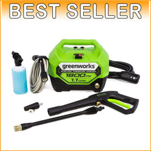 Load image into Gallery viewer, Powerful 1.1 GPM Electric Pressure Washer with Quick Connect Tips &amp; Accessories