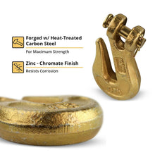 Load image into Gallery viewer, Industrial Grade Clevis Grab Hooks for 5/16 Chains - 10 Pack, 4,700 lb Capacity