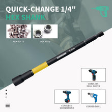 Load image into Gallery viewer, Durable 6-Inch Rainbow Magnetic Nut Driver Set – Ideal for Home &amp; Auto Repairs