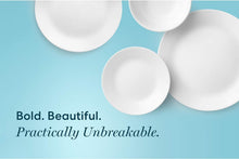 Load image into Gallery viewer, Vitrelle 38-Piece Dinnerware Set for 12 - Lightweight &amp; Chip-Resistant White