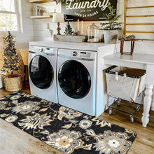 Load image into Gallery viewer, Luxurious 2x6 Floral Paisley Runner Rug - Soft, Non-Slip &amp; Machine Washable