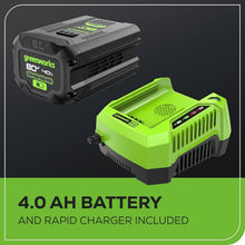 Load image into Gallery viewer, Ultra-Lightweight 80V Axial Blower - 80 Minutes Run-Time, Rapid Charger Included