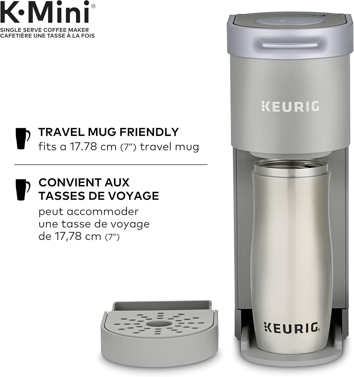 Ultra-Sleek K-Mini Single Serve Coffee Maker – Perfect for Small Spaces