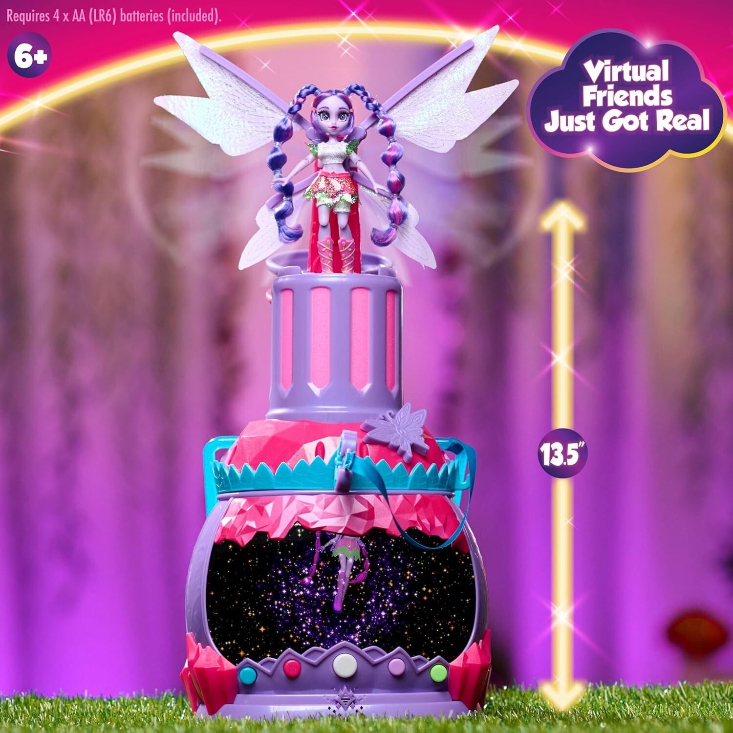 Fantasy HOLOBRITE Pixie Lantern: Dual Worlds of Digital Fun & Real-Life Doll