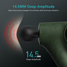 Load image into Gallery viewer, Ergonomic Apex Green Massage Gun: Relaxation &amp; Efficient Muscle Recovery Device