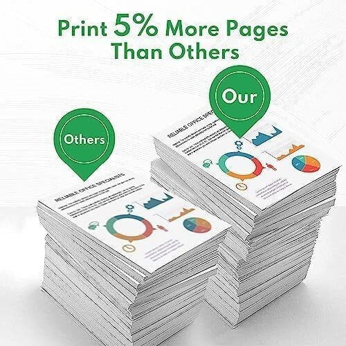 High-Yield 4-Pack 962XL Ink Cartridges for OfficeJet Pro - Clear Quality Prints