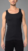 Load image into Gallery viewer, Men's X-Large Cotton Tank Tops - 12-Pack in Classic Black for Ultimate Comfort