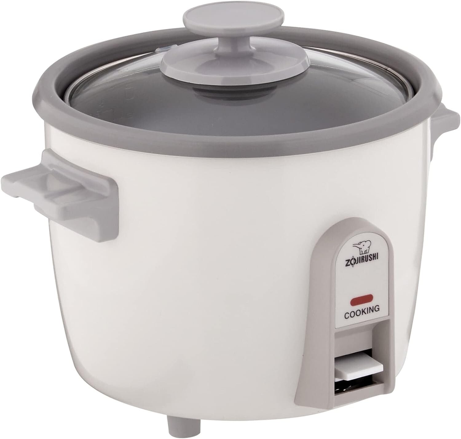 Effortless 3-Cup Rice Cooker with Simple Switch Control & Measuring Tools