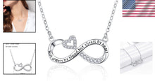 Load image into Gallery viewer, Hypoallergenic Silver Friendship Necklace - Perfect Gift for Sisters &amp; Mothers