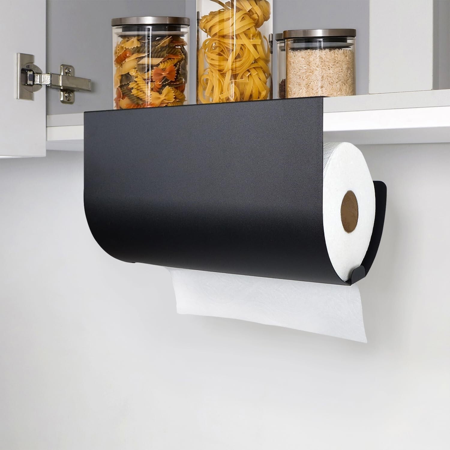 Minimalistic Paper Towel Holder - Under Cabinet Mount, Ideal for Small Spaces