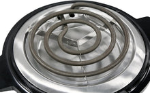 Load image into Gallery viewer, Efficient 1000W Portable Electric Hot Plate - Adjustable Temp Control, Pack of 2