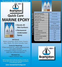 Load image into Gallery viewer, Fast-Drying Water-Resistant Marine Epoxy - Ideal for Boat and Home Repairs