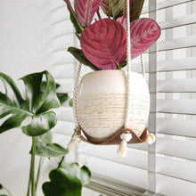 Load image into Gallery viewer, Versatile Hanging Planters: 2PCS Genuine Leather Holders for Indoor Plants