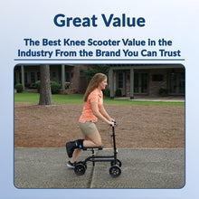 Load image into Gallery viewer, Versatile Knee Walker for Broken Foot Recovery - Transportable, 300 lbs Capacity