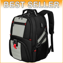 Load image into Gallery viewer, Comfortable Travel Backpack for 18.4 Laptops - Breathable Design &amp; Luggage Strap