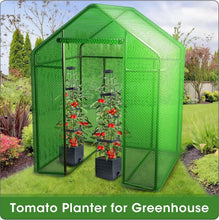 Load image into Gallery viewer, Self-Watering Tomato Planter with Adjustable Trellis - 2 Pack for Indoor/Outdoor
