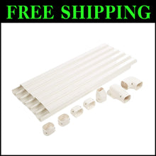 Load image into Gallery viewer, Universal Fit 20 Ft Decorative Line Cover for Mini Split ACs - Easy Install