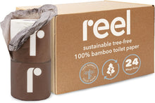 Load image into Gallery viewer, Ultra-Soft 3-Ply Bamboo Toilet Paper - 24 Rolls, Plastic-Free &amp; Biodegradable