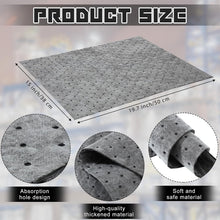 Load image into Gallery viewer, High-Performance Absorbent Pads for Oil Spills - 15 x 19.7 Inch, 100 Count