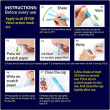 Load image into Gallery viewer, Permanent &amp; Waterproof Acrylic Paint Pens Set - 48 Rich Colors for All Surfaces
