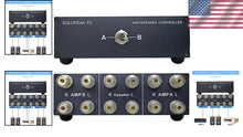 Load image into Gallery viewer, Premium 21-in-12-out Amplifier Speaker Switcher Selector for Audiophiles