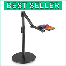 Load image into Gallery viewer, Ergonomic 360-Degree Swivel Phone Stand - Perfect for Recording &amp; Teaching