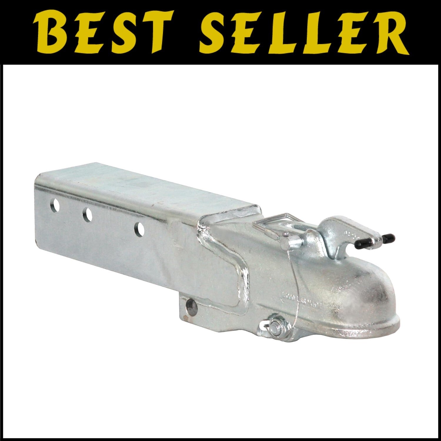 Dependable Heavy-Duty Trailer Coupler - 15,000 MGTW with Easy One-Hand Operation