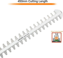 Load image into Gallery viewer, 18 Inch Corded Hedge Trimmer - Adjustable Reach &amp; Safety Features Included