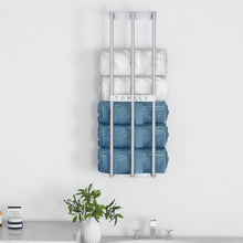 Load image into Gallery viewer, Heavy-Duty Wall-Mounted Towel Holder in Brushed Nickel - Easy Installation
