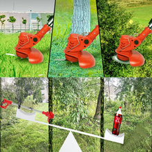 Load image into Gallery viewer, Lightweight Cordless Weed Wacker - Includes 2 Batteries &amp; Various Cutting Blades