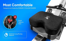 Load image into Gallery viewer, Ergonomic Rowing Machine Seat Pad - Memory Foam, Washable &amp; Fits All Models