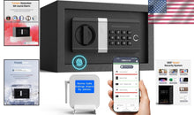 Load image into Gallery viewer, Alloy Steel Digital Safe with Voice Command &amp; Emergency Charger - 0.5 Cubic Feet