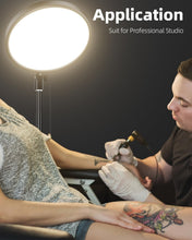 Load image into Gallery viewer, Adjustable LED Ring Light with Stable Base - Ideal for Professional Photography