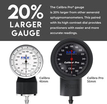 Load image into Gallery viewer, Extra Large Gauge Aneroid Sphygmomanometer with Durable Shock Guard &amp; Adult Cuff