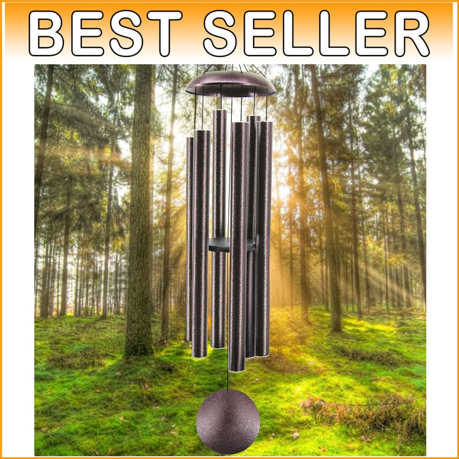 Elegant 60 Inch Bronze Wind Chimes – Perfect Gift for Any Special Occasion