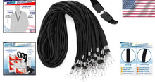 Load image into Gallery viewer, Flat Breakaway Safety Lanyards 100-Pack - Lightweight &amp; Neck-Friendly, 36-Inch