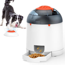 Load image into Gallery viewer, Rechargeable Interactive IQ Training Dog Feeder - Remote Controlled Fun, 280ml