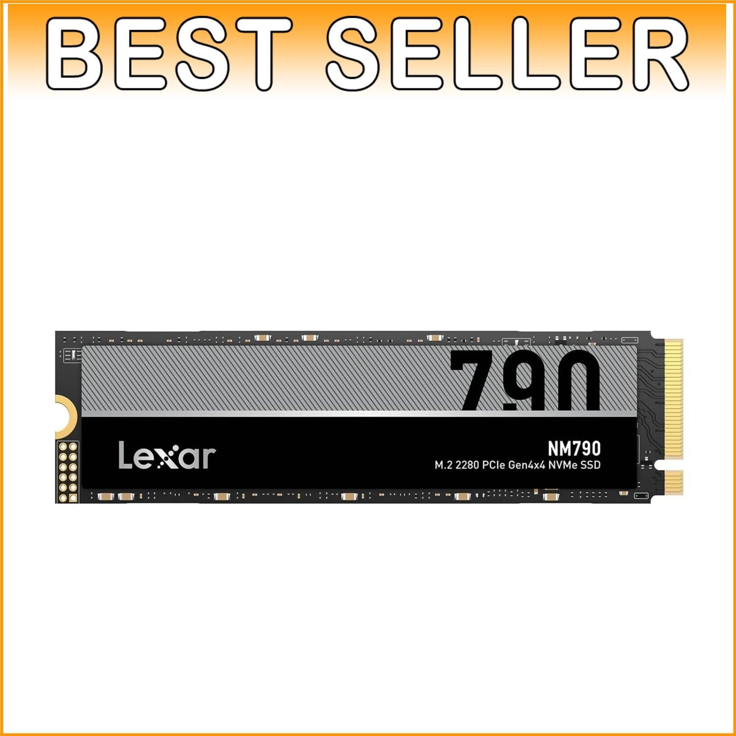 4TB PCIe Gen4 NVMe SSD - Ultra-Fast Performance for Gaming & Content Creation