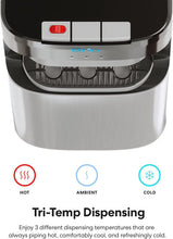 Load image into Gallery viewer, Chic Bottom Load Water Cooler with Hot &amp; Cold Settings - Perfect for Home/Office
