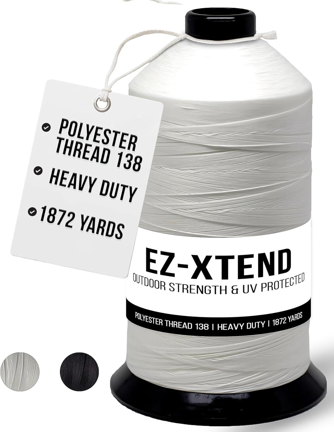 8oz Bonded Polyester Thread: Strong & Smooth for Industrial Sewing Applications