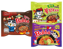 Load image into Gallery viewer, Spicy Samyang Buldak Ramen Variety 11 Pack with Free Chopsticks - Gift Edition