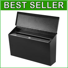 Load image into Gallery viewer, Contemporary Lockable Mail Drop Box for Outside - Large and Durable Design