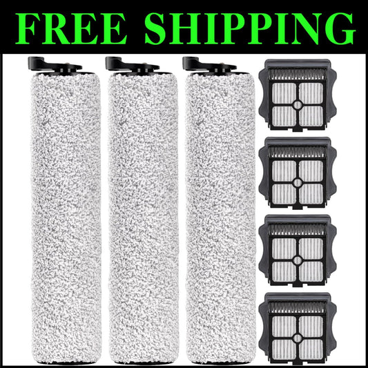 Easy Install HEPA Filter & Brush Roller Kit for Tineco Cordless Vacuum Cleaners